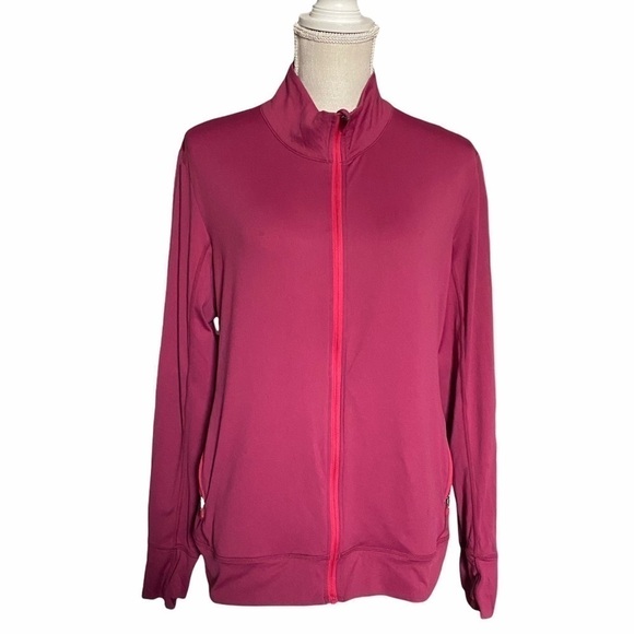 LOLË purple zip up jacket size XL - Picture 1 of 6